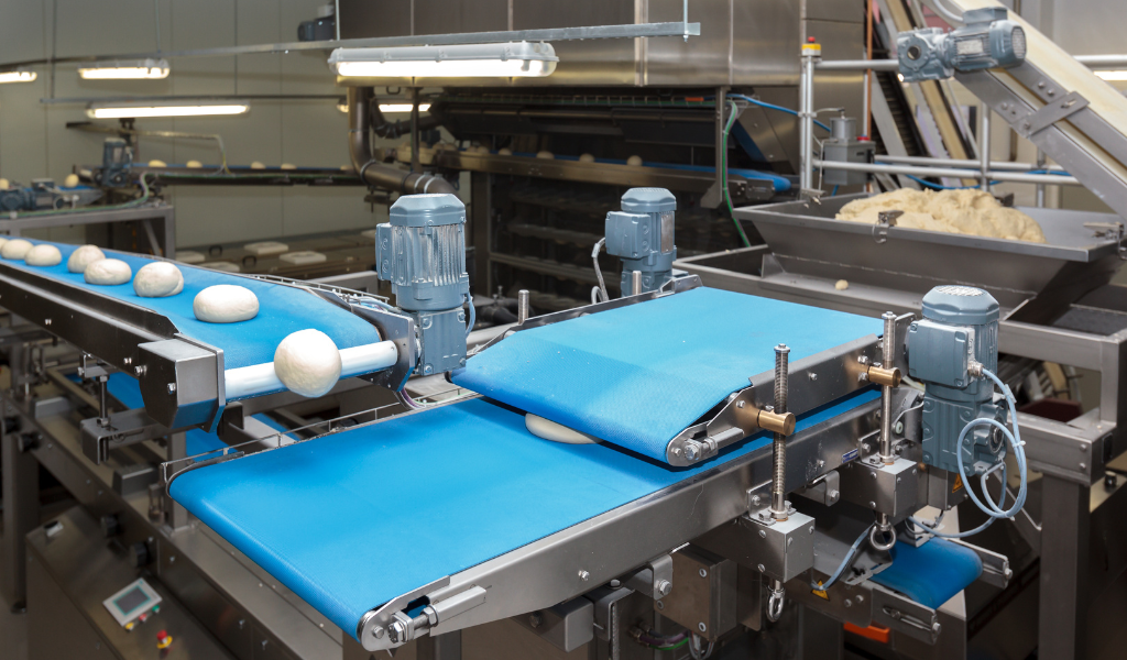Rubber Sheet Food Production Silicone Rubber Sheet used in the Food Production Industry