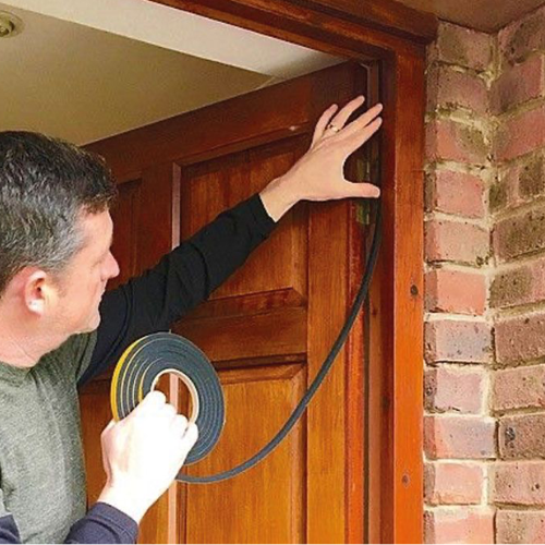 Installing Rubber Weatherstrip Tape Installing a Rubber Weatherstrip